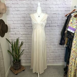 Vintage Diane Von Furstenberg nylon and lace nightgown